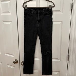 Zadig & Voltaire Black ripped jeans